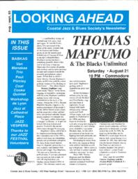 Looking Ahead: Coastal Jazz & Blues Society's Newsletter