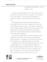 Press Release: Lynnmour ground breaking