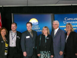 University announcement event