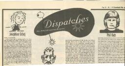 Dispatches: Music, Media and Art Reports from the Front Line