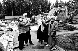 Cedar building construction site