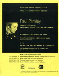 Madison Music Collective's Fall 1998 Improvisers Series: 