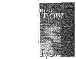 Hear It Now