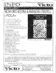 NOW ORCHESTRA & MARILYN CRISPELL: POLA