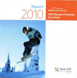 2010 Olympic/Paralympic report