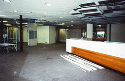 Installation of interior finishings, B (Library) building