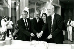 Official opening of Birch Building: 