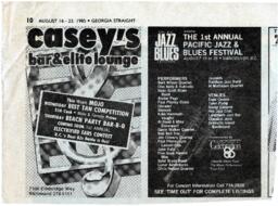 Pacific Jazz & Blues Festival: The 1st Annual Pacific Jazz & Blues Festival
