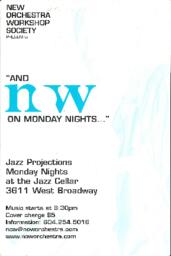 And now on monday nights