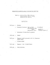 Meeting Minutes