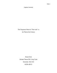 The Ubiquitous Nature of "Post-Truth" in the Twenty-First Century
