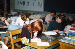 Students in class