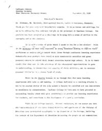 Principal's Remarks