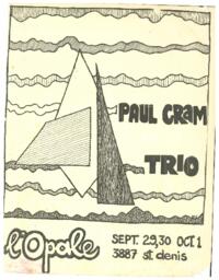 Paul Cram Trio
