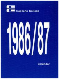 Calendar 1986-1987