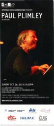 Upstream Music Association Presents Paul Plimley: In Concert