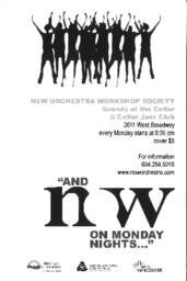 And now on monday nights: Sounds at the Cellar
