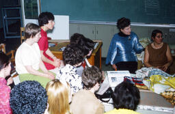 Students and instructor in class