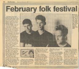 February Folk Festival