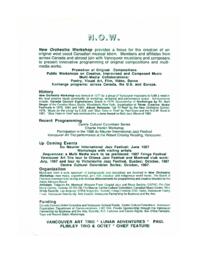 N.O.W.: Promotion of Original Compositions