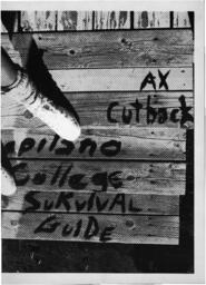 Capilano College Survival Guide 83/84: Ax Cutback
