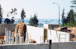 Construction of A (Arbutus) building