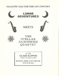 Lunar Adventures Meets The Stellar Saxophone Quartet