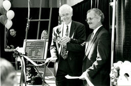 Official opening of Birch Building: 