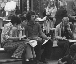 Advisor Greg Sharpe with students: 