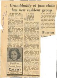Granddaddy of jazz clubs has new resident group