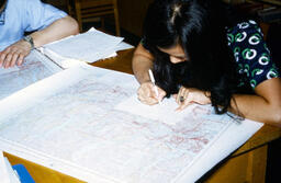 Student traces map
