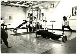 Students in gym