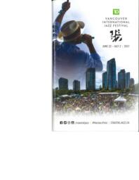 Vancouver International Jazz Festival 2017