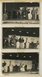 Dave Quarin (saxophone) with unidentified musicians at Kitsilano Showboat