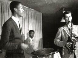 Don Cherry, Chuck Logan and Dave Quarin at the Cellar