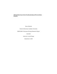 Utilizing urban areas to grow food sustainably and promote urban greenery